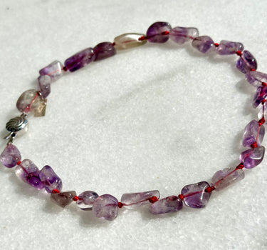 Amethyst Beaded Necklace
