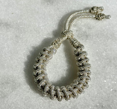 Metallic Thread Bracelet