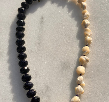 Aventurine and Shell Necklace