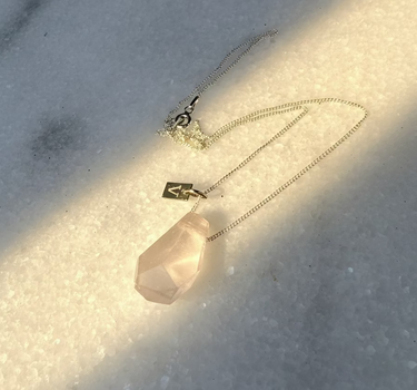 Pink Morganite Necklace