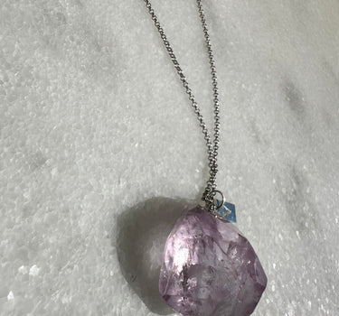 Faceted Amethyst Necklace