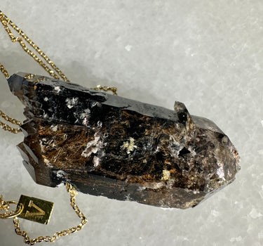 Self-healing smoked quartz