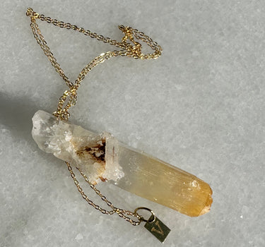 Mango quartz Necklace