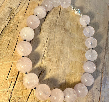 Pink Quartz Necklace