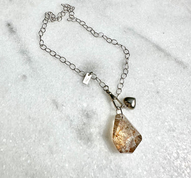 Rutilated Quartz Necklace