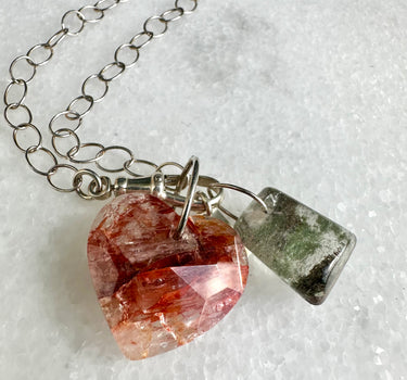 Fire & Shamanic Quartz Necklace