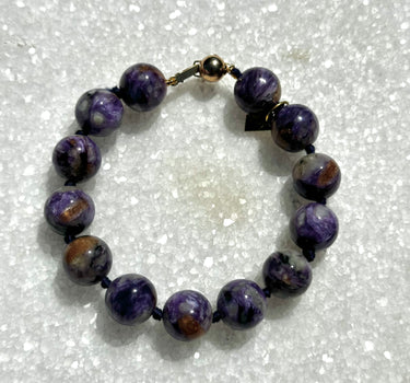 Charoite bracelet