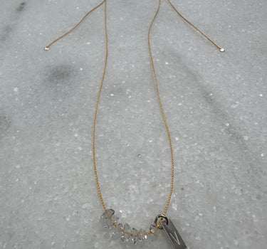 Thin Cord Silver Necklace #8